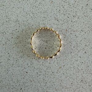 Mejuri Sculpture Band 14k Yellow Gold Size 9